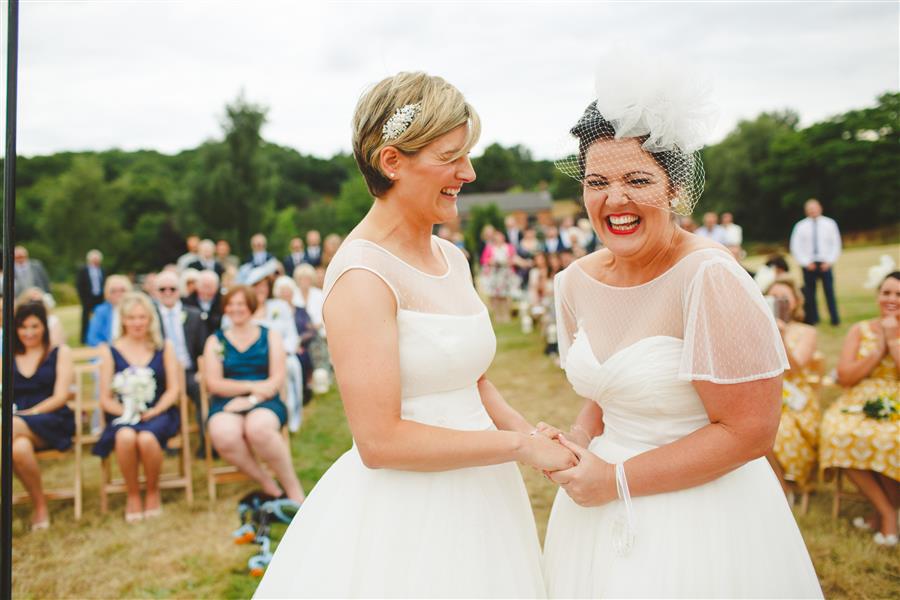 Camera Hannah - Hayley & Lisa - Derbyshire wedding photographer